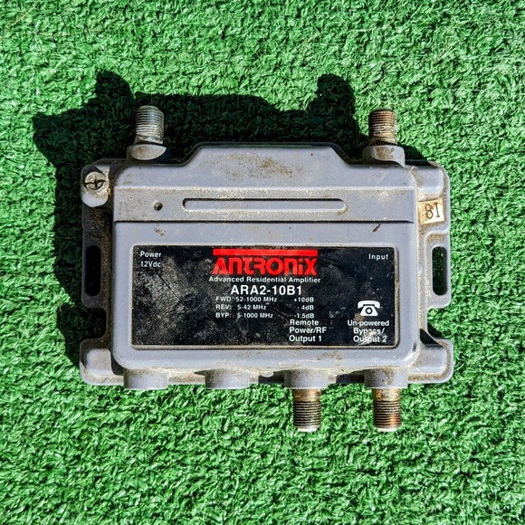 ANTRONIX ARA2-10B1 Advanced Residential Cable 2-Output Amplifier Untested GUC - Picture 2 of 4